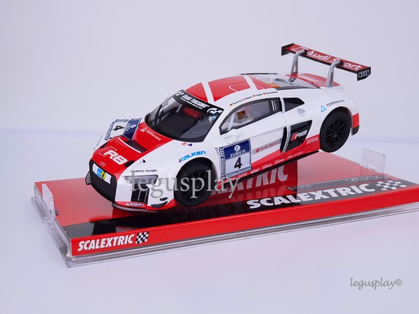 "Slot Car Scx Scalextric A10225S300 Audi R8 Lms #4 \"24H. Nbr\""-image