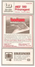 Il tuo compagno di treno (IZB-DB) IC 560 "Prinzregent": Monaco di Baviera - Francoforte, 12/1984