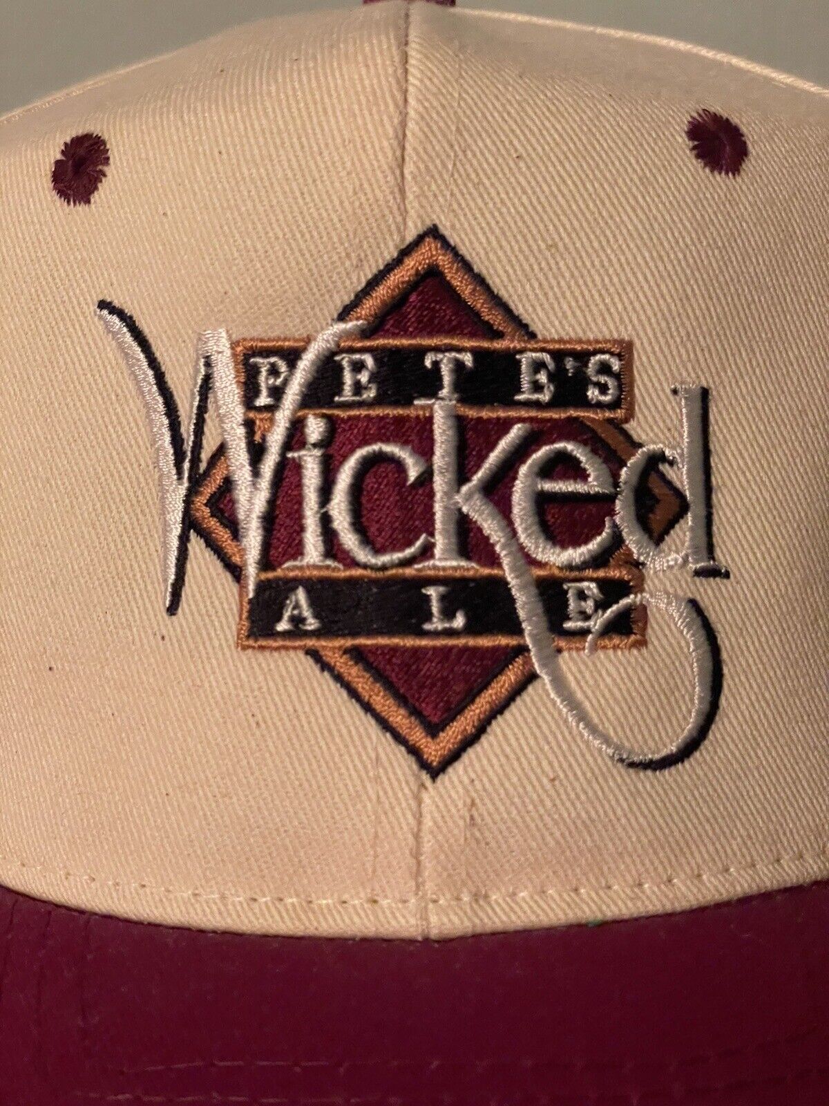 Vintage Petes Wicked Ale Hat - image 2