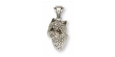 Westie Pendant Jewelry Sterling Silver Handmade West Highland White Terrier Pend