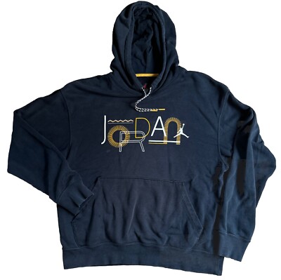 Nike Air Jordan 12 Legacy Yellow \u0026 Black Hoodie Men's Size Large Standard Fit | eBay