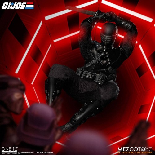 Mezco One 12 - Snake Eyes Deluxe Edition - G.I.Joe - Imagen 6 de 10