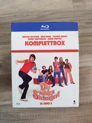 Die wilden Siebziger! - Komplettbox - Cigarette Box mit Poster - guter Zustand 
