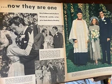 Rory Calhoun, Lita Baron, Two Page Vintage Clipping, a