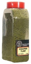 Woodland Scenics 1363 Turf Coarse LIGHT GREEN 57.7 Inches Shaker - NIB