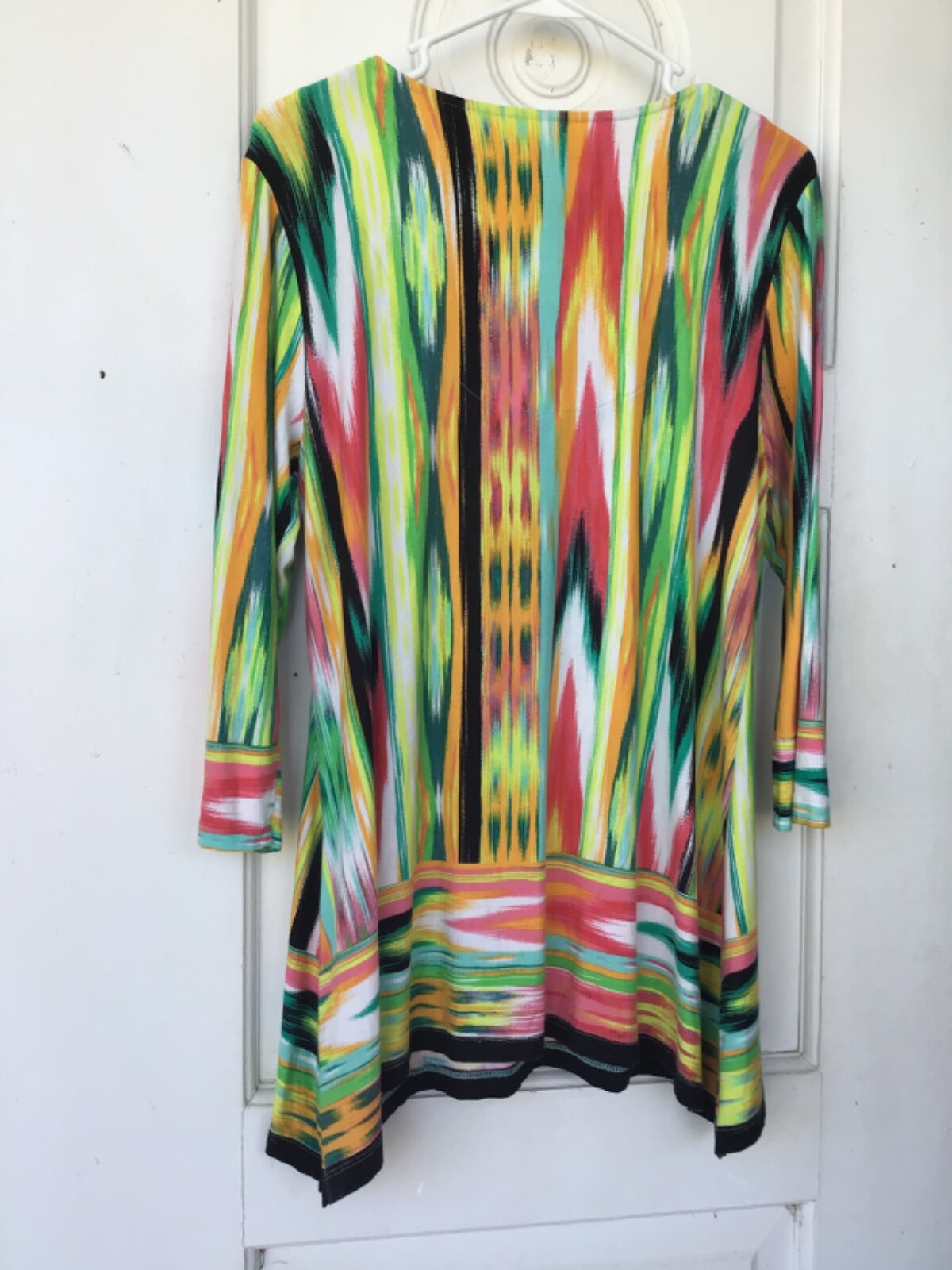 Ruby Rd. Striped Multicolor Small Tunic Scoop Nec… - image 3