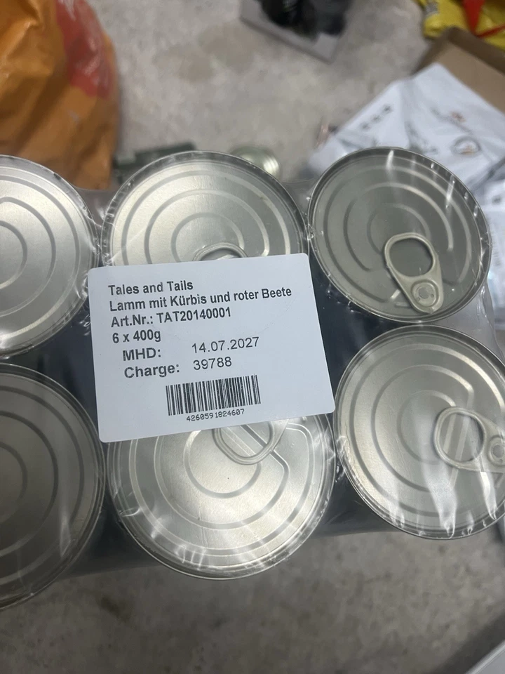 Rama Lamma Hundefutter Nass 24x400gr  - Bild 2 von 4