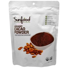 Sunfood Powder Organic Cacao 8Oz Pack Of 1...............