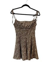 Unbranded Women's Mini Dress Sleeveless Knee Length Strappy Flowy Size: Small