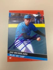 2025 Beloit Sky Carp Team Set Card #19 Jay Beshears Signed Auto Autograph