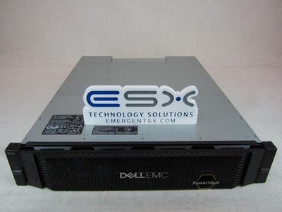 192TB Dell PowerVault ME4012 Storage - 2x 10G SFP+/16GB FC Controller, 2x PSU