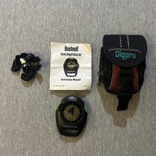 Bushnell BackTrack bussola GPS verde e nera modello 360401 e manuale istruzioni