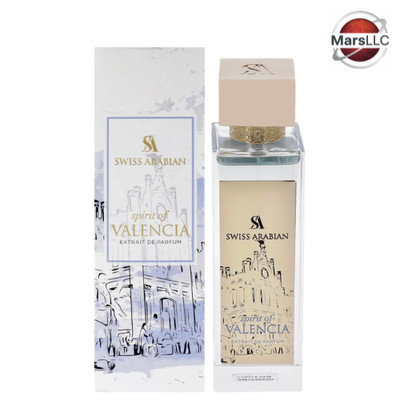 Swiss Arabian Spirit of Valencia 3.4oz Extrait Parfum Unisex Citrus Amber