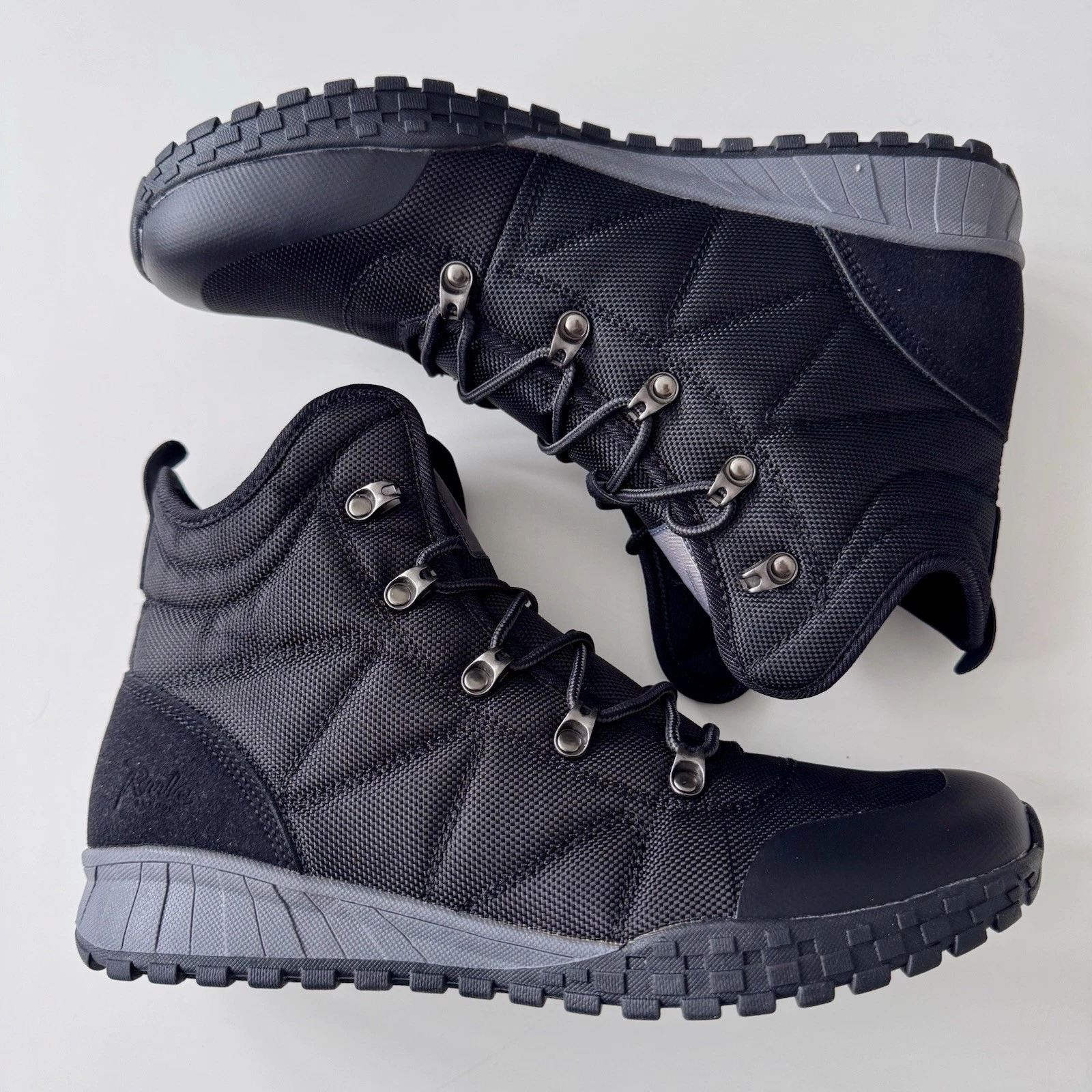 RULE LONDON MENS BLACK WALKING HIKING CAMPING BOOTS NEW SIZE 8 UK | 42 EU
Opens in a new window or t