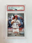 2020 Topps National Baseball Card Day Exclusive Gift Cards Mike Trout PSA 9 MINT