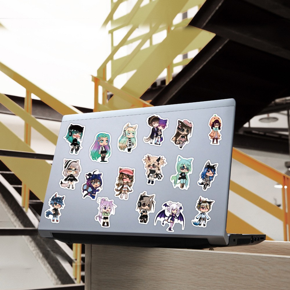 100 Pcs Gacha Life Stickers for Kids Scrapbooking Water Bottle Gifts Birthday