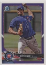 2018 Bowman Chrome Prospects Purple Refractor 63/250 Brendon Little #BCP233 k0w