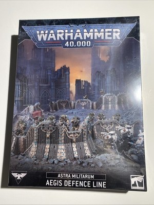 Warhammer 40K Astra Militarum Aegis Defence Line Unpainted In Sealed Box