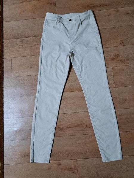 Women Calzedonia Jeans White 28 / M #6U0Q