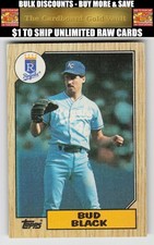 1987 Topps Bud Black #669