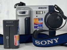 VTG Sony Mavica MVC-FD92 1.6MP Digital Video Camera I Fully Tested Everything