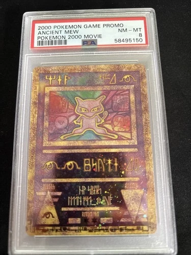 2000 Pokemon Game Promo Ancient Mew Movie PSA 8 Near Mint - Mint