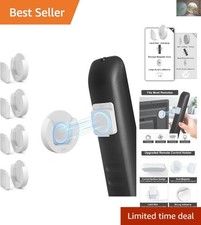 4 Pack Magnetic Remote Control Holder Wall Mount - Effortless Organization