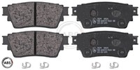 A.B.S. 35291 Bremsbelagsatz FüR Scheibenbremse Bremsbelagsatz FüR Mitsubishi