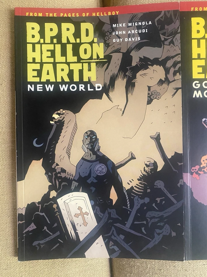 B.P.R.D. Hell On Earth том 1 2 3 4 9 tpb набор VF Mignola Hellboy Dark Horse 2011 - Изображение 2 из 4