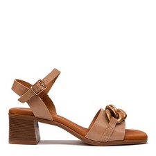 OH MY SANDALS 5613-DUNA-TAUPE sandalo con tacco donna PE25