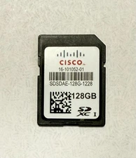 CISCO	16-101052-01 SDSDAE-128G-1228	128GB SD XC I Memory Card