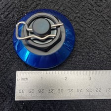 Epa-001 Wheel Center Rim Cap Hub Lug Cover Snap-in Cotter Pin Blue Hex Am1457 Epa-001 Wheel Center Rim Cap Hub Lug Cover Snap-in Cotter Pin Blue Hex Am1457