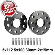 Spurverbreiterung Spurplatten Für Audi VW Skoda 2x 15mm 5x100 + 5x112