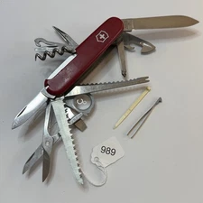 Victorinox Champion Swiss Army Pocket Knife Multi-Tool Red #989