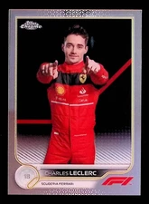 Charles Leclerc 2022 Topps Chrome Formula 1 #25 Scuderia Ferrari