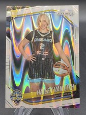 2025 Panini Prizm WNBA RC Variation Hailey Van Lith #139 White Seismic