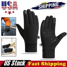 -10  Waterproof Windproof Touch Screen Warm Winter Gloves For Cold Weather Men