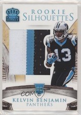 2014 Crown Royale Rookie Silhouettes RPS Blue Holofoil 42/49 Kelvin Benjamin 2r7