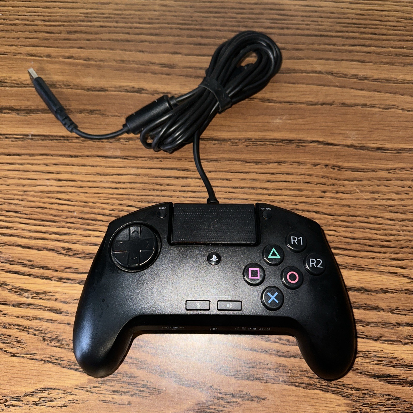 Razer Raion Fightpad Wired Fighting Game Controller for PS4 - Black (RZ06-0294)