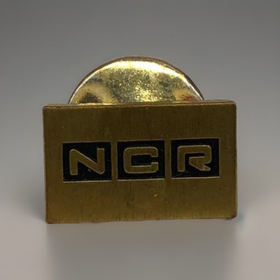 Vintage Tie Lapel Pin National Cash Register Employee NCR