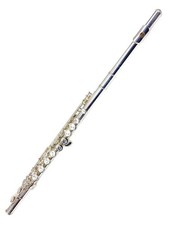 Yamaha Flute Yfl-311ii Tested Working Head Pipe Silver Wind Instrument Used
