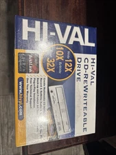 HI-VAL CD-Rewritable Drive 52X Write 24x ReWrite 52x read New NIB Sealed