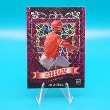 2021 Panini Chronicles - Crusade Jo Adell #3 Purple Velocity (RC)