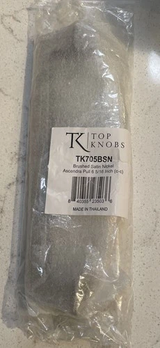 Top Knobs Transcend Ascendra Pull 6 5/16" (160mm) CTC Satin Nickel TK705BSN - Picture 2 of 2