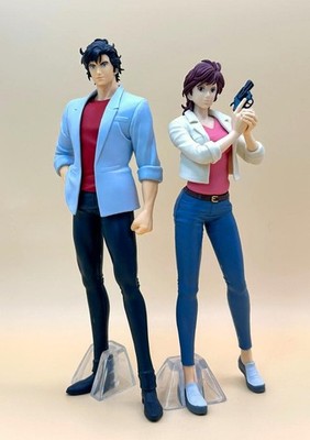 City Hunter Ryo Saeba and Kaori Makimura Figure Set Collectible Anime Japan
