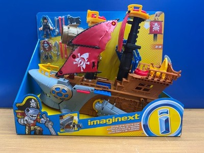 Brand new in Box - Fisher-Price DHH61 Imaginext Shark Bite Pirate Ship