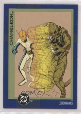 1993 SkyBox DC Cosmic Teams Chameleon #87 0f6
