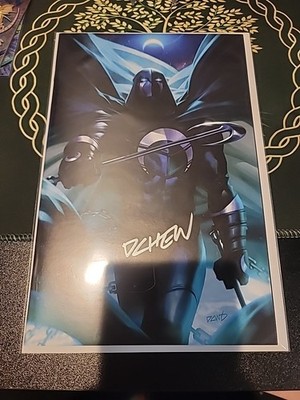 Phases of the Moon Knight #1 Chew Varient 1:50 Signed W Artgerm COA