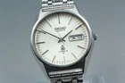 Vintage [Exc+5] Seiko TYPE II 7546-8000 Kanji Day/Date Quartz Men's Watch JAPAN
