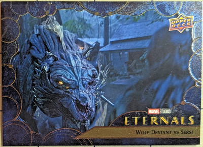 2023 Upper Deck Marvel Eternals #27 Wolf Deviant Vs. Sersi